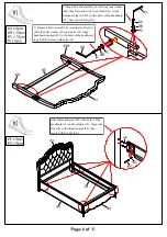 Предварительный просмотр 9 страницы Furniture of America Capella CM7442CK Assembly Instructions Manual