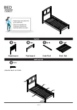 Preview for 5 page of Furniture of America Cara CM7903T Assembly Instructions Manual