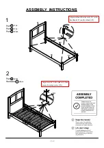 Preview for 7 page of Furniture of America Cara CM7903T Assembly Instructions Manual