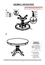 Preview for 9 page of Furniture of America Carlisle CM3778RT Assembly Instructions Manual