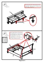 Preview for 14 page of Furniture of America Castor CM7590BKCK Assembly Instructions Manual