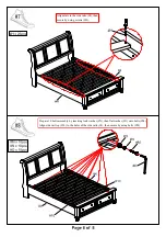 Preview for 16 page of Furniture of America Castor CM7590BKCK Assembly Instructions Manual