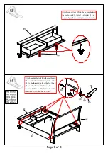 Preview for 22 page of Furniture of America Castor CM7590BKCK Assembly Instructions Manual