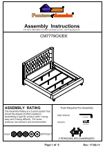 Preview for 6 page of Furniture of America Cayla CM7779Q Assembly Instructions Manual