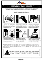 Preview for 2 page of Furniture of America Charm CM7715F Assembly Instructions Manual