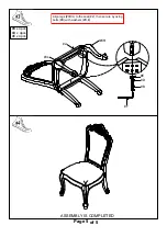 Preview for 5 page of Furniture of America Charmaine CM3856SC-2PK Assembly Instructions