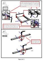 Preview for 4 page of Furniture of America Christie CM7540Q Assembly Instructions Manual