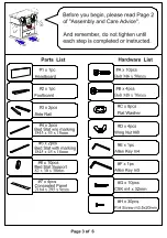 Preview for 9 page of Furniture of America Christie CM7540Q Assembly Instructions Manual