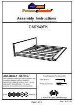 Preview for 13 page of Furniture of America Christie CM7540Q Assembly Instructions Manual