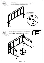 Preview for 4 page of Furniture of America Claremont CM1925BR Assembly Instructions Manual