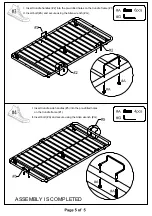 Preview for 10 page of Furniture of America Claremont CM1925BR Assembly Instructions Manual