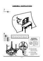 Preview for 10 page of Furniture of America Clarisse CM-DK6148 Assembly Instructions Manual