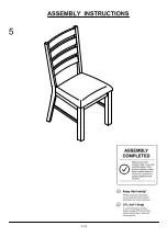 Preview for 9 page of Furniture of America Clary CM3793SC-2PK Assembly Instructions Manual