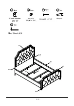 Preview for 6 page of Furniture of America Claudine Beige CM7675Q-BED Assembly Instructions Manual