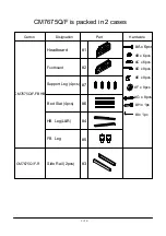 Preview for 7 page of Furniture of America Claudine Beige CM7675Q-BED Assembly Instructions Manual