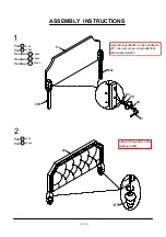 Preview for 8 page of Furniture of America Claudine Beige CM7675Q-BED Assembly Instructions Manual