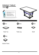 Preview for 5 page of Furniture of America Clayton I CM3933T Assembly Instructions Manual