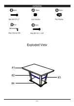 Preview for 6 page of Furniture of America Clayton I CM3933T Assembly Instructions Manual