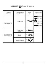 Preview for 7 page of Furniture of America Clayton I CM3933T Assembly Instructions Manual