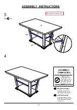 Preview for 9 page of Furniture of America Clayton I CM3933T Assembly Instructions Manual