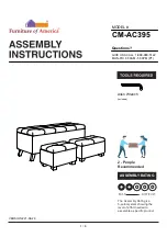 Furniture of America Clio CM-AC395 Assembly Instructions Manual preview