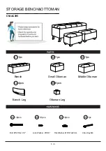 Preview for 5 page of Furniture of America Clio CM-AC395 Assembly Instructions Manual