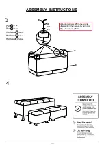 Preview for 8 page of Furniture of America Clio CM-AC395 Assembly Instructions Manual