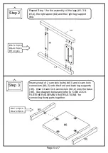 Preview for 5 page of Furniture of America CM-AC102 Assembly Instructions Manual