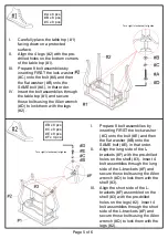 Preview for 5 page of Furniture of America CM-AC105 Assembly Instructions Manual