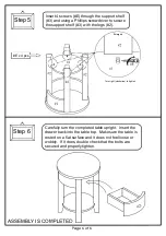 Preview for 6 page of Furniture of America CM-AC120 Assembly Instructions Manual