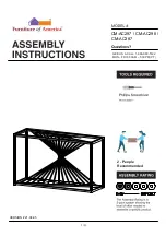 Preview for 1 page of Furniture of America CM-AC297 Assembly Instructions Manual