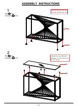 Preview for 6 page of Furniture of America CM-AC297 Assembly Instructions Manual