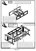 Preview for 5 page of Furniture of America CM-AC336-3A Assembly Instructions Manual