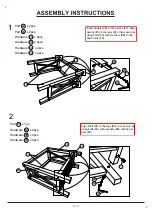 Preview for 6 page of Furniture of America CM-AC343 Assembly Instructions Manual