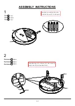 Preview for 6 page of Furniture of America CM-AC354 Assembly Instructions Manual