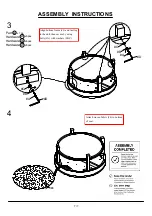 Preview for 7 page of Furniture of America CM-AC354 Assembly Instructions Manual