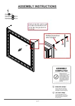 Preview for 6 page of Furniture of America CM-AC388 Assembly Instructions Manual