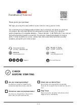 Preview for 2 page of Furniture of America CM-AC405-C Assembly Instructions Manual