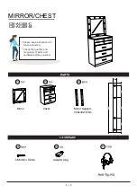 Preview for 5 page of Furniture of America CM-AC405-C Assembly Instructions Manual