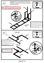 Preview for 5 page of Furniture of America CM-AC521 Assembly Instructions Manual