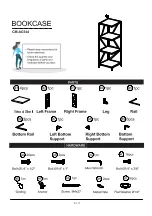 Preview for 5 page of Furniture of America CM-AC544 Assembly Instructions Manual