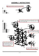 Preview for 6 page of Furniture of America CM-AC544 Assembly Instructions Manual