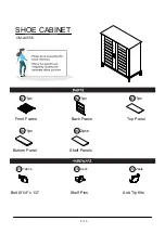 Preview for 5 page of Furniture of America CM-AC558 Assembly Instructions Manual