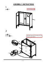 Preview for 7 page of Furniture of America CM-AC558 Assembly Instructions Manual