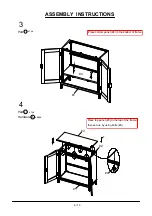 Preview for 8 page of Furniture of America CM-AC558 Assembly Instructions Manual