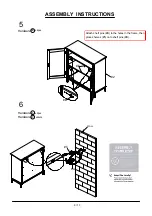 Preview for 9 page of Furniture of America CM-AC558 Assembly Instructions Manual