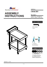 Preview for 1 page of Furniture of America CM-AC559 Assembly Instructions Manual