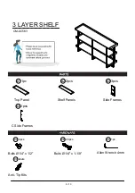 Preview for 5 page of Furniture of America CM-AC563 Assembly Instructions Manual