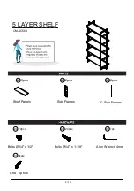 Preview for 5 page of Furniture of America CM-AC564 Assembly Instructions Manual