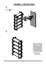 Preview for 9 page of Furniture of America CM-AC564 Assembly Instructions Manual